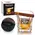 Custom branded whiskey glass with cigar holder and ice ball mold gift set for promotional use